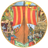 Coaster - Viking - Viking Longship